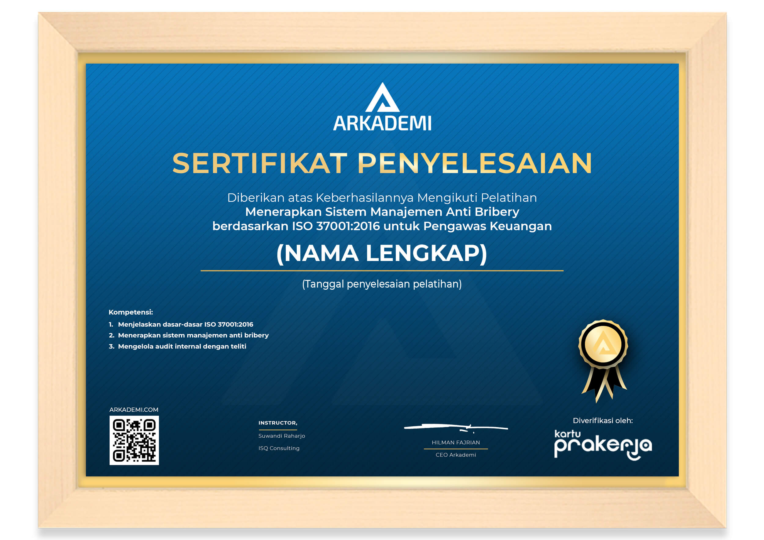 Menerapkan Sistem Manajemen Anti Bribery berdasarkan ISO 37001:2016 untuk Pengawas Keuangan